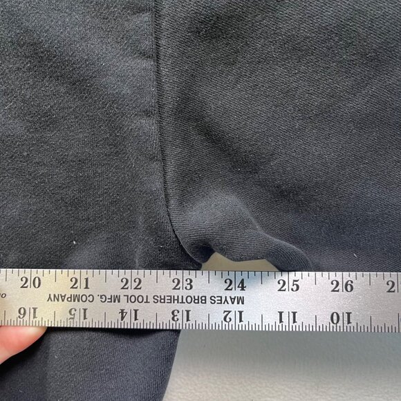 Fear Of God Essentials Black Hoodie Pullover Sweatshirt Oversized Fit S Cotton B - Picture 7 of 12